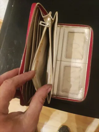 Cartera Guess Roja Mujer