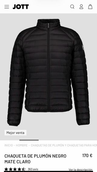 Chaqueta Jott Hombre Talla XL