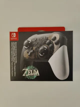Mando Nintendo Switch Pro Controller Zelda