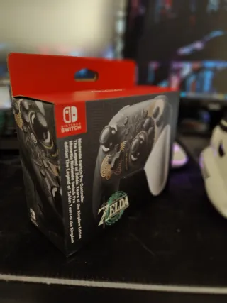 Mando Nintendo Switch Pro Controller Zelda