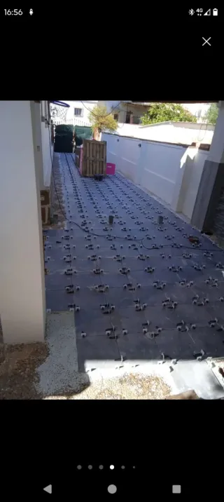 Alicatado y solado para baño