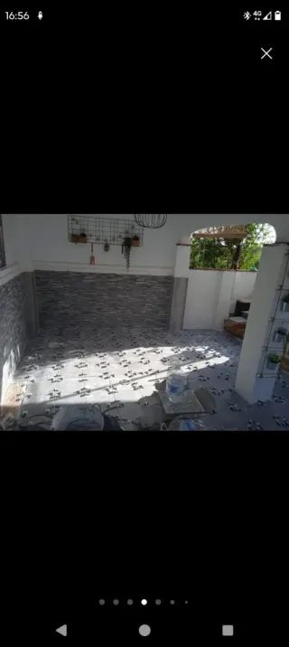 Alicatado y solado para baño