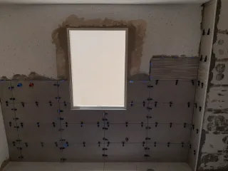 Alicatado y solado para baño