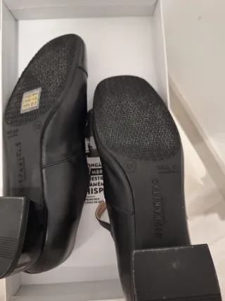 Zapatos Hispanitas Negros T-Strap A estrenar