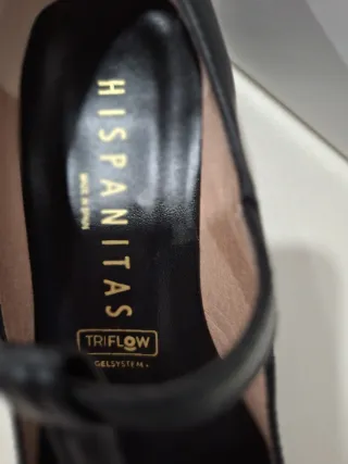 Zapatos Hispanitas Negros T-Strap A estrenar