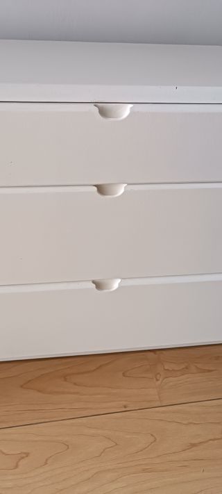 Cómoda blanca 3 cajones