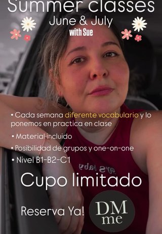 Clases Inglés Online| Nativa | Todos los niveles
