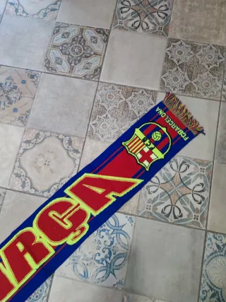 3x2 Bufanda FC Barcelona 2001