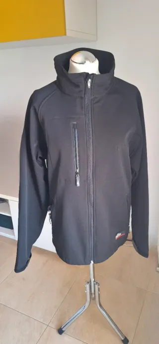 Chaqueta anorak negra Issaline