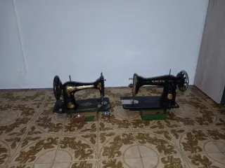 Máquina de coser antigua