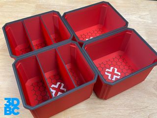 Cajas organizadoras PACKOUT Milwaukee de 3 cajones
