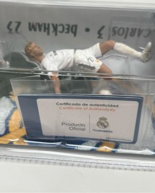 Figuras Real Madrid Beckham y R. Carlos