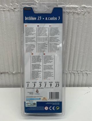 Figuras Real Madrid Beckham y R. Carlos