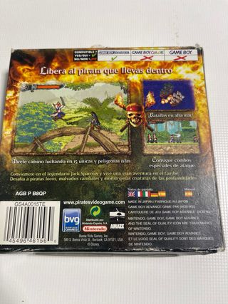 Piratas del Caribe Game Boy Advance