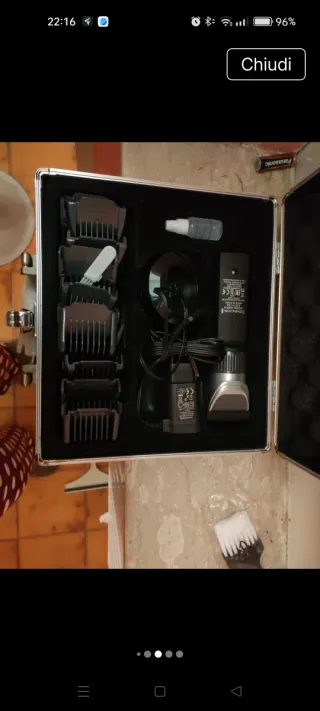 Rasoio elettrico Remington lame ceramica