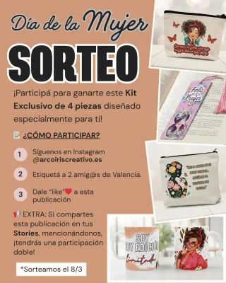 Kit Día de la Mujer - 4 piezas