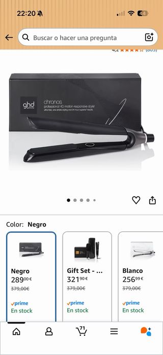 Plancha GHD Chronos Profesional HD