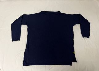 Jersey mujer rombos lana merino/cashmere talla M