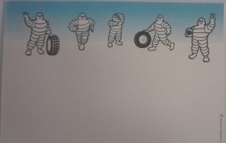 3 Cartoline Pubblicitarie Michelin Formula 1