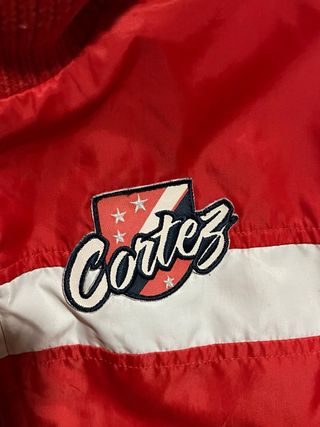 Chaqueta Nike Roja y Blanca Talla S