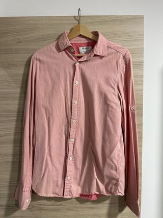 Camisa rosa Pull&Bear talla S