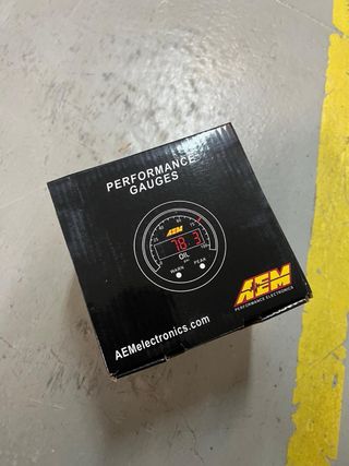 Reloj de mezcla AEM Wideband Air Fuel Ratio