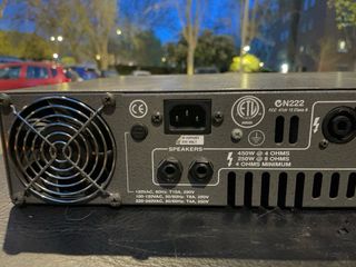 2 Amplificador Bajo Ampeg + Etapa Potencia