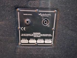 2 Amplificador Bajo Ampeg + Etapa Potencia