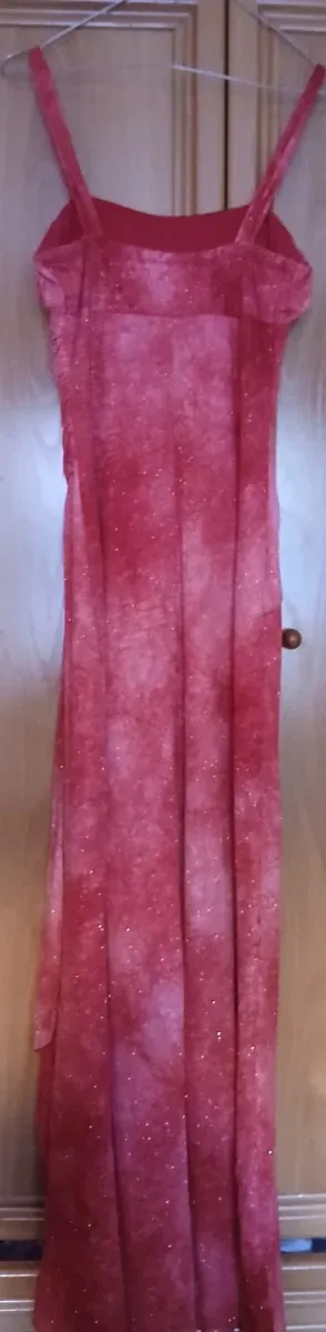 Vestido de fiesta plateado