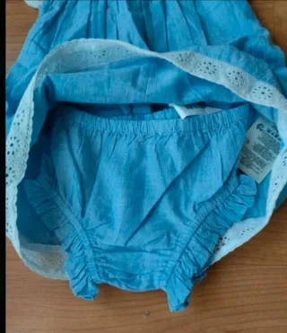 Vestido Braguita 9 Meses Corte Inglés