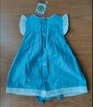 Vestido Braguita 9 Meses Corte Inglés