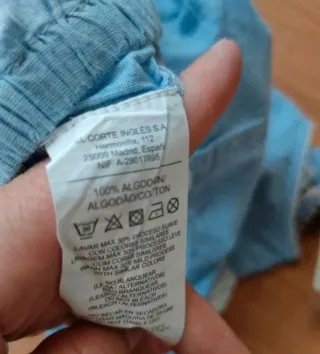 Vestido Braguita 9 Meses Corte Inglés