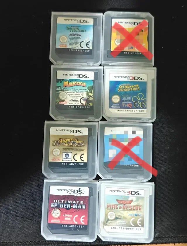 Lote 9 Juegos Nintendo DS y 3DS