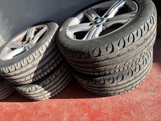 Llantas bmw 5x120 17 + gomas nuevas