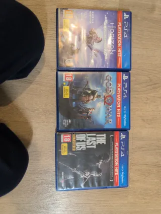 3 Juegos PS4: Horizon, God of War, Last of Us
