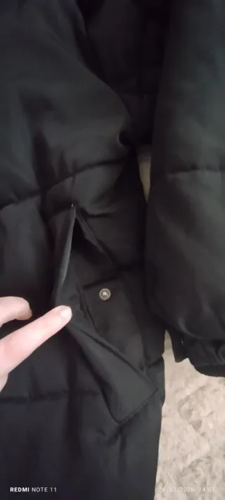 Chaqueta negra acolchada Nueva sin estrenar