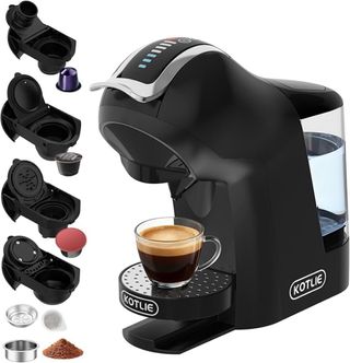 Cafetera multi-cápsulas 19 Bar Negra SIN ESTRENAR