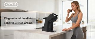 Cafetera multi-cápsulas 19 Bar Negra SIN ESTRENAR