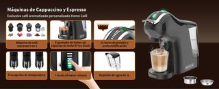 Cafetera multi-cápsulas 19 Bar Negra SIN ESTRENAR