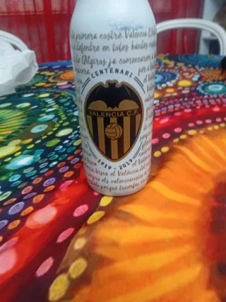 Botellín Amstel Valencia C.F. Centenario