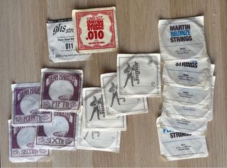 Lotes de Cuerdas para Guitarra Clásica y Eléctrica
