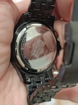 Orologio Pryngeps Milano Cronografo Nero