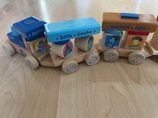 Tren de madera Los Lunis