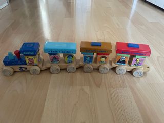 Tren de madera Los Lunis