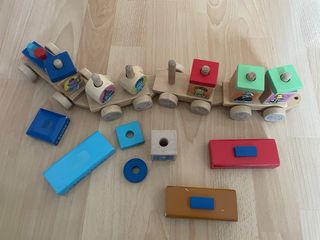 Tren de madera Los Lunis