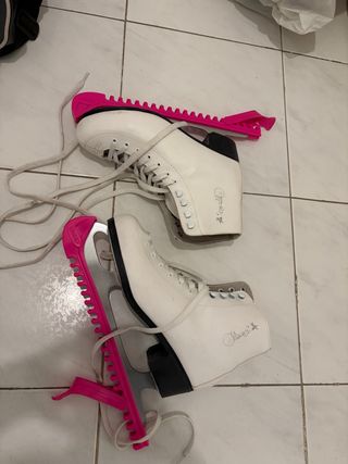 Pattini da ghiaccio bianchi Taglia 39