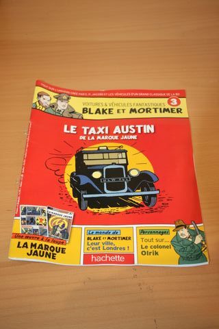Blake et Mortimer Le Taxi Austin Nº3