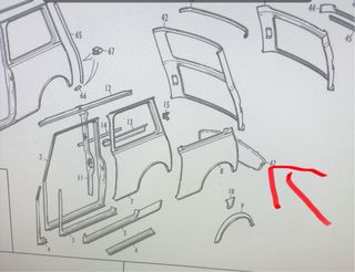 Faldón inferior trasero Mini Clásico