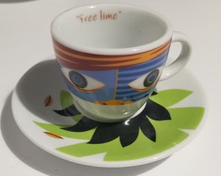 Conjunto 6 Tazas Café Diseño Ojos