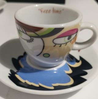 Conjunto 6 Tazas Café Diseño Ojos